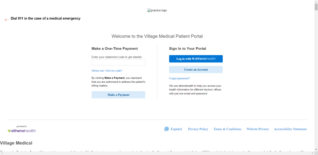 Village Medical Patient Portal